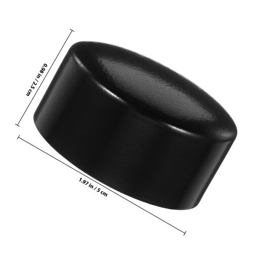2 stuks trapleuning afdekplug 50 mm rvs eindstukken 1