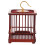 Raindrops Bird Keeping Cage Cage Dark Grey Wood 1 Pcs 9