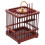 Raindrops Bird Keeping Cage Cage Dark Grey Wood 1 Pcs 3