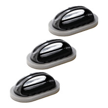 3 huishoudelijke emery-sponzen met handvat, carborundum