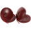 Children Percussion Instruments Castanet Dark Red Wood 2pcs 4