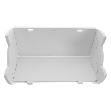 Book Storage Rack White Simple Shelf Child Wpc