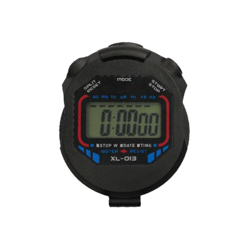 2 Pc Chronograph Stopwatch Running Waterproof Timer Professional