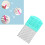 Compact Pink Paper-Rolling Comb Tool For Use 1pc 11