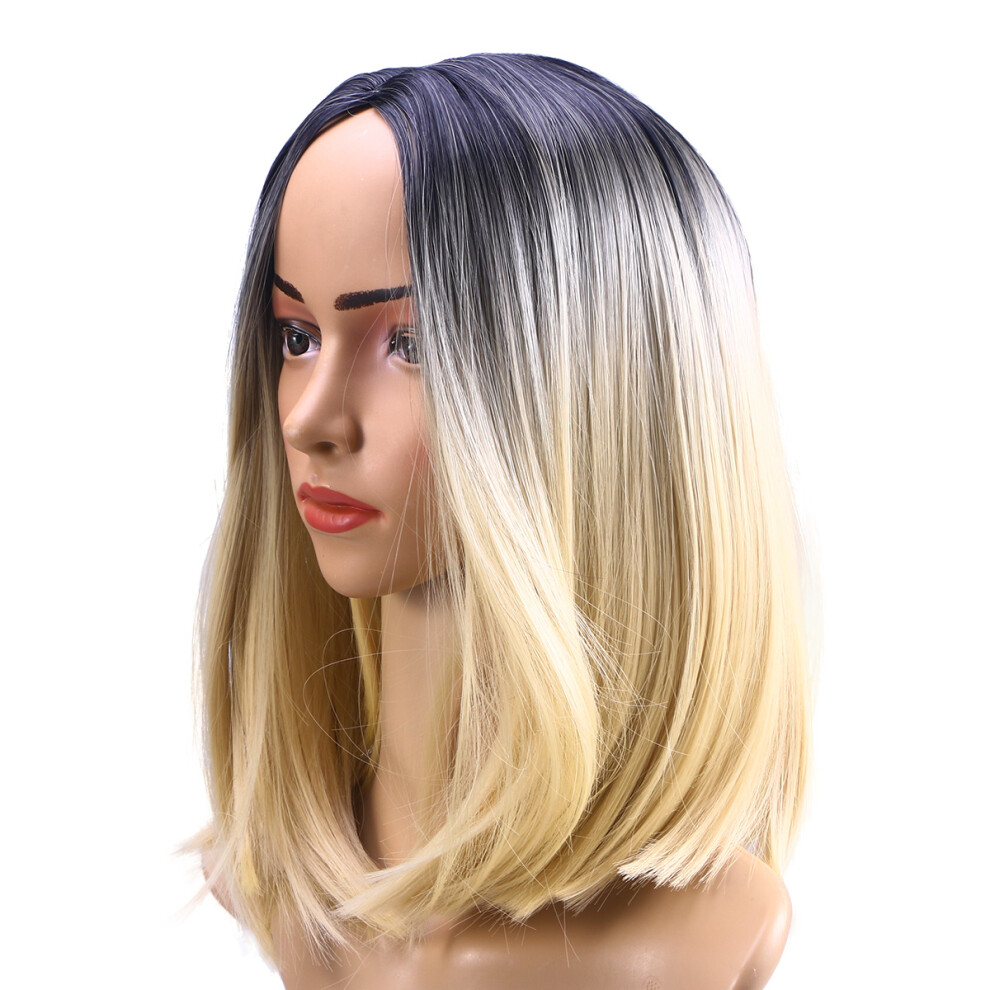 Ohphcall Human Hair Headband Wig High Temperature Women's Child
