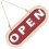 Double Sided Hanging Plaque Office 23.70x9.50x1.10cm 1