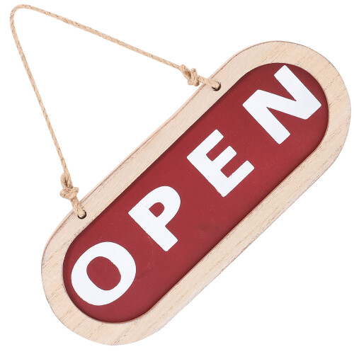 Double Sided Hanging Plaque Office 23.70x9.50x1.10cm