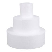 3pcs diy foam cake models for baking practice