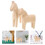 2St DIY Decoratie Model Leerzaam Knutselproject Bruin 4