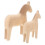 2St DIY Decoratie Model Leerzaam Knutselproject Bruin 6
