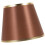 Hollow Lampshade Coffee Fabric Light Diffusion 1 Set 1