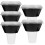 Snack Accessory Pp For Daily Use And Parties 5 Sets 6