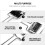 2 Pcs Cutters Noodle Potato Spiral Chopper Shredder 8
