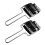 2 Pcs Cutters Noodle Potato Spiral Chopper Shredder 3