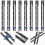 8pcs Knitting Gauge Ruler For Beginner Knitters In Multi Color 4