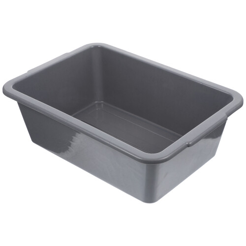 Commercial Rectangular Dish Wash Basin Grey 1set