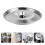 Silver Metal Pot Lid With Convenient Handle For Kitchen 6