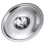 Silver Metal Pot Lid With Convenient Handle For Kitchen 11