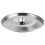 Silver Metal Pot Lid With Convenient Handle For Kitchen 3