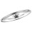 Silver Metal Pot Lid With Convenient Handle For Kitchen 10