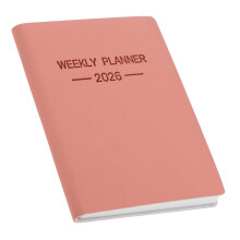 Weekly Planner Pink Paper 1pcs Compact Design Calendar