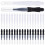60 Pcs Useful Eyebrow Brush Eyebrow Brush Tool for Brow Eyebrow Makeup 4