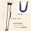 4 Pcs Metal Coffee Table Legs Workbench Computer Desk Replacement 2