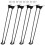 4 Pcs Metal Coffee Table Legs Workbench Computer Desk Replacement 10