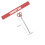 2pcs Garbage Clips With Red Stainless Steel For Home Use 2