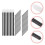 50pcs Disposable Lip Make Up Lipstick Lip Gloss Wands Applicator Tool 7