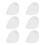 Diffuse Lighting Plastic Ceiling Light Cover 6pcs 4