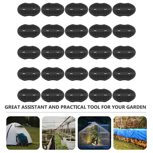 Landscape Stake Gaskets Pe 100pcs 2.7x2in 2