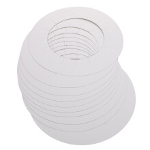 Unbranded 3 Bags 30pcs Pads Wax Spillproof Gaskets Mats (White)