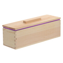 1 Set Purple Soap Box For Diy Lovers And Teens