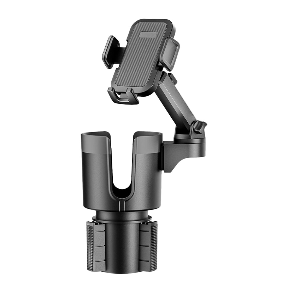 Cup Holder Phone Mount For Car 1Set Back To School Black 3163201136804