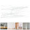 Natural Tree Branches Dried Tree Branches White 12pcs 10