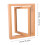 Rotating Photo Frame Table Desk Tabletop Double Sided Picture Stand 3