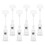 Label Clip Holder Advertising Display Clip Transparent 6pcs 1