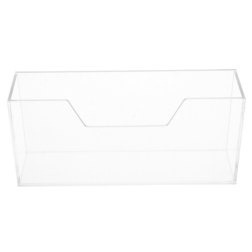 Totority Transparent Napkin Holder Tray Acrylic Dinner 1 Set