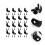 16 Pcs Corner Code Heavy Duty Angle Bracket Furniture Connectors 2