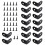 16 Pcs Corner Code Heavy Duty Angle Bracket Furniture Connectors 3