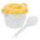 1Set Mini Plastic Microwave Rice Cooker with Handle Large Capacity 5