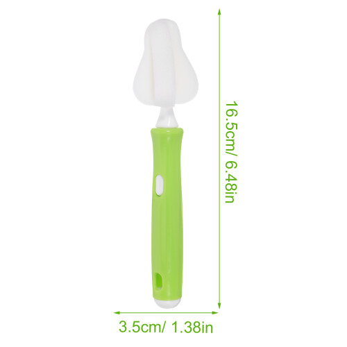 Washable Bottle Brush Assorted Color Foam 1 Set 2