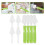 Washable Bottle Brush Assorted Color Foam 1 Set 6