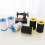Elastic Thread Sewing White 2pcs 4.3x3.1in 10