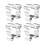 4Pcs Premium Stainless Dog Cookie Molds Easy Clean Biscuit Baking Tool 5