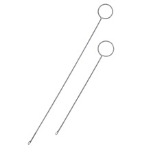 Silver 2pcs Knitting Hook Sewing Turner Accessories