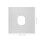 100 Sheets Hole Towel 40.00x40.00x0.10cm White 2