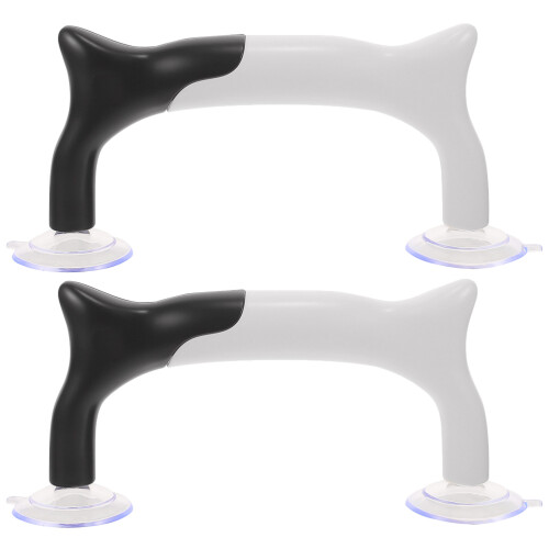Suction Cup Ruler Handle Multifunctional Abc Pvc 2pcs