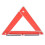 Emergency Roadside Triangles Traffic Safety Red Metal 1pack 11